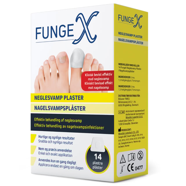 FungeX Nagelsvampsplåster 14 st