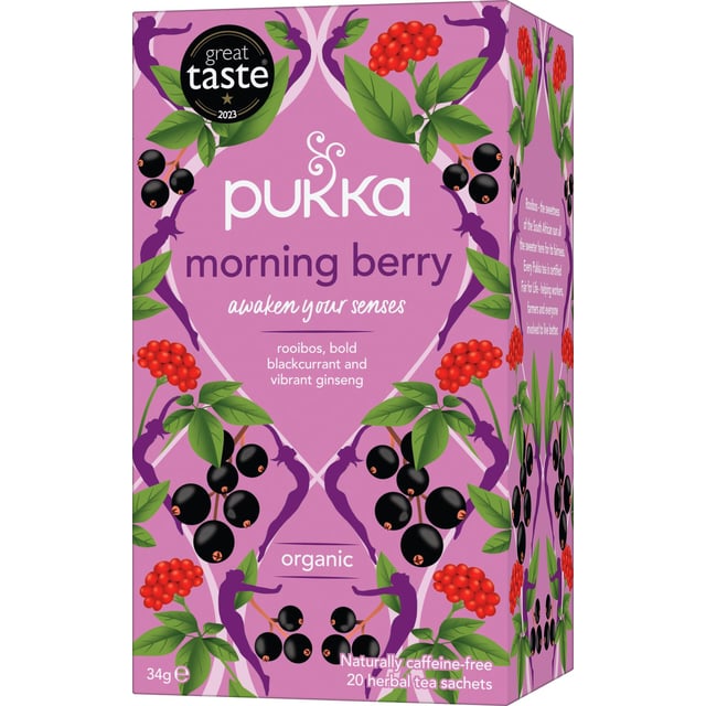Pukka Herbs Morning Berry 20 tepåsar