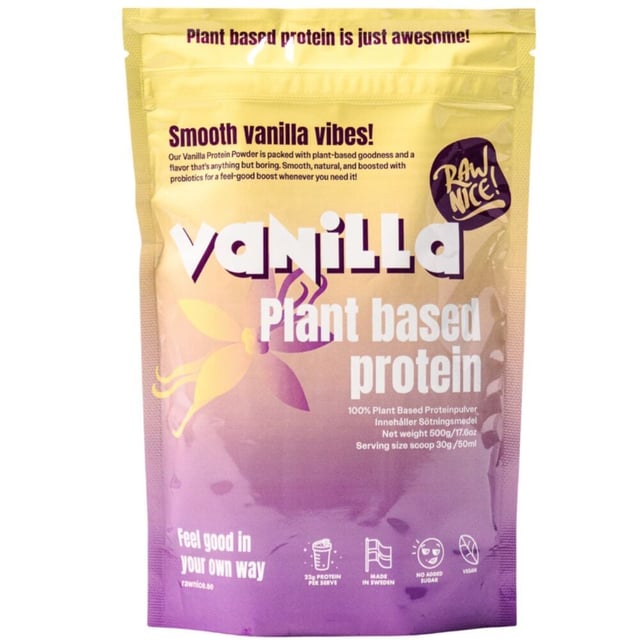 Rawnice Vanilla Protein Pulver 500 g