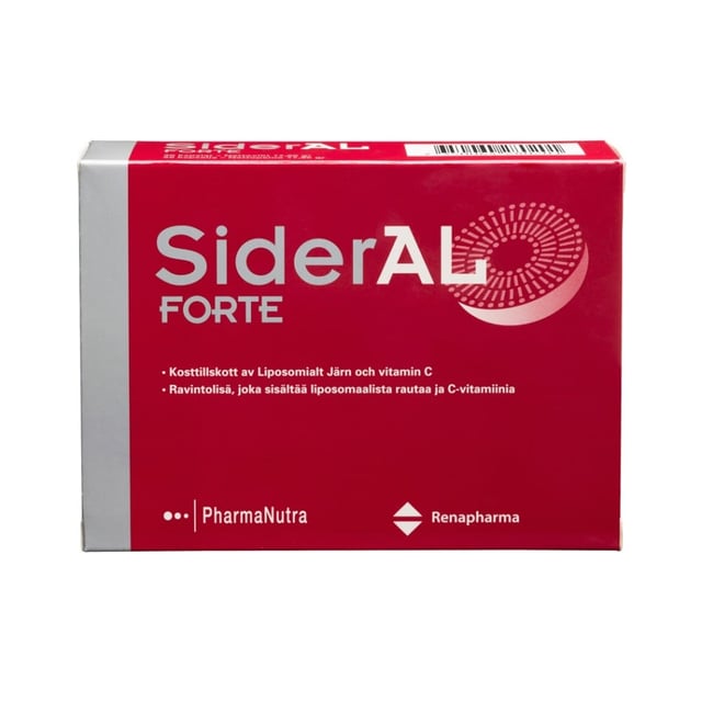 SiderAL Forte 30 kapslar