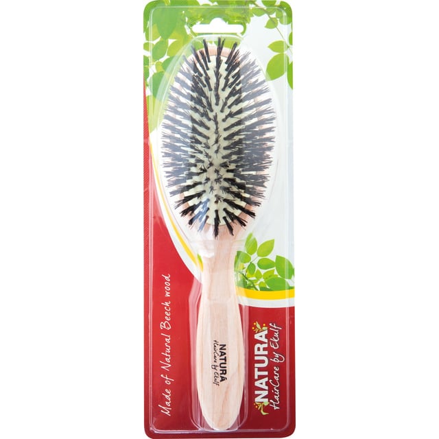 NATURA HairCare By EKULF Oval Hårborste Mix 1 st