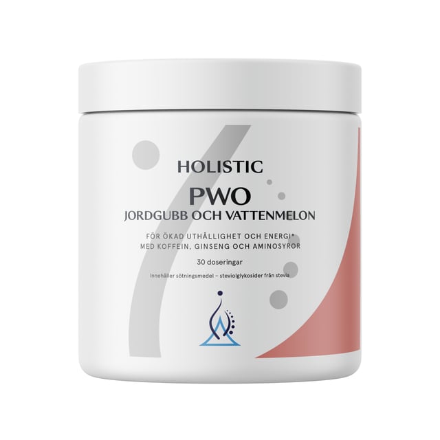 Holistic PWO jordgubb och vattenmelon, 345 g