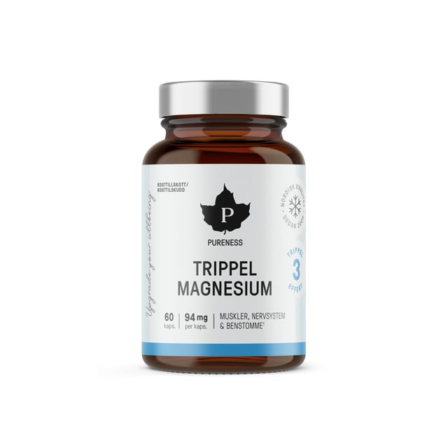 Pureness Trippel Magnesium 60 kapslar