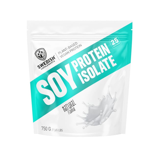 Swedish Supplements Soy Protein Isolate Naturell 750 g