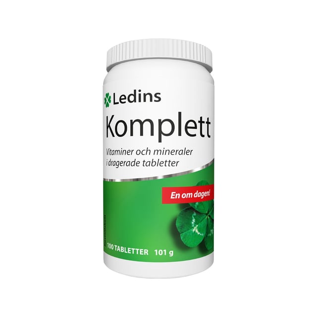 Ledins Komplett Multivitamin 100 tabletter