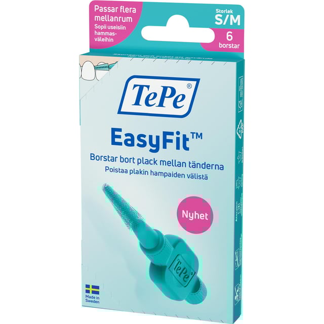 TePe EasyFit S/M 6 st