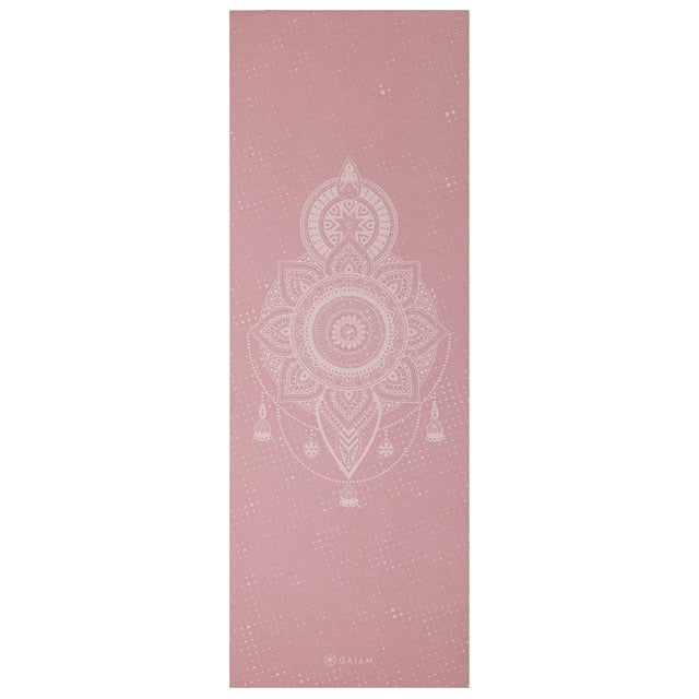 GAIAM Ballet Powder Celestial Yoga Mat 5mm Printed
