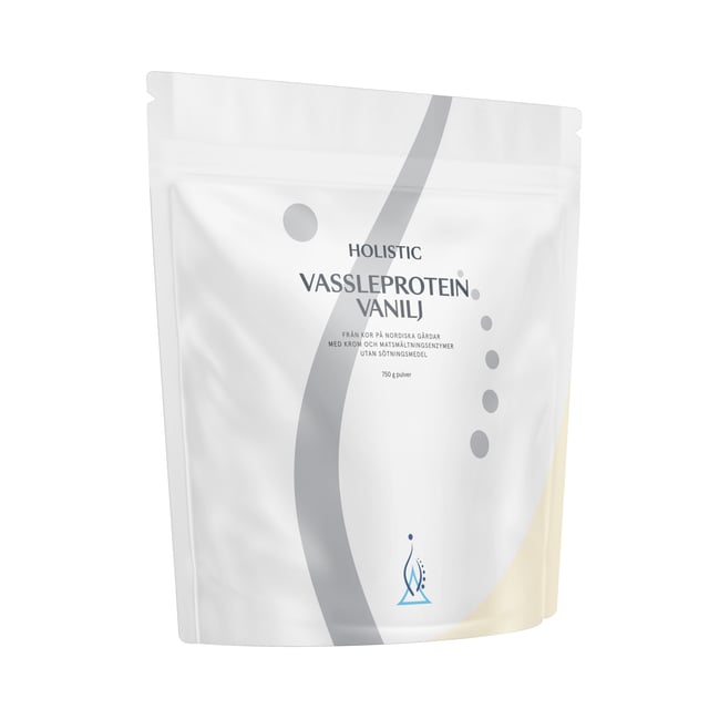 Holistic Vassleprotein Vanilj Zippåse 750 g