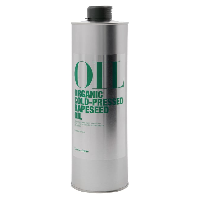 Nicolas Vahé Organic Virgin Rapeseed Oil Coldpressed 1 liter