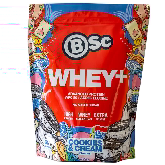 BSc Whey Cookies & Cream 900 g