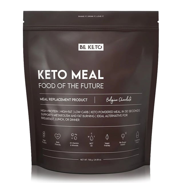 BeKeto Meal Belgian Chocolate 700 g