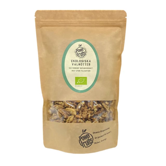 Powerfruits Valnötter Eko 500 g