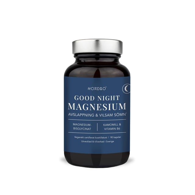 Nordbo Good Night Magnesium 90 kapslar