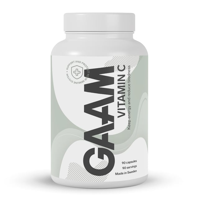 GAAM Vitamin C 90 kapslar