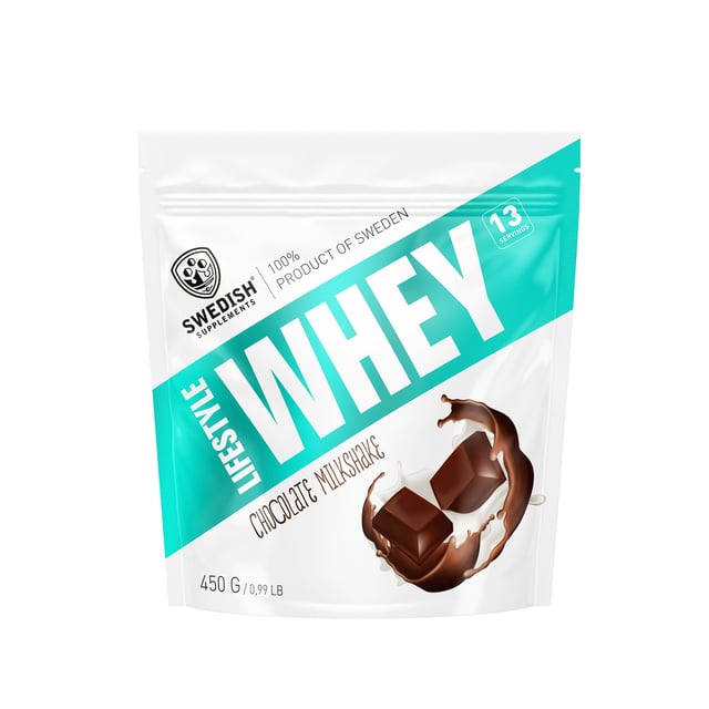 Swedish Supplements Lifestyle Whey Chocolate Milkshake 450 g