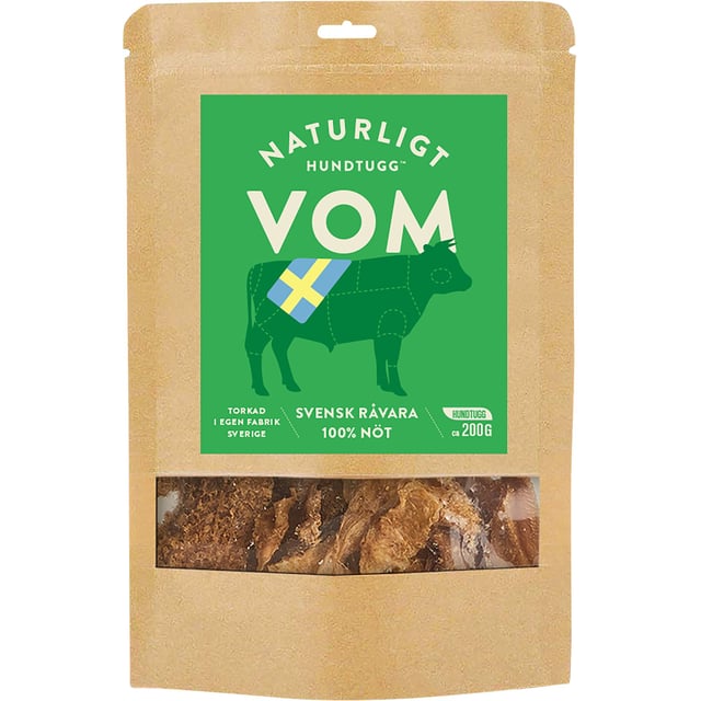 Naturligt Hundtugg Nötvom 200g