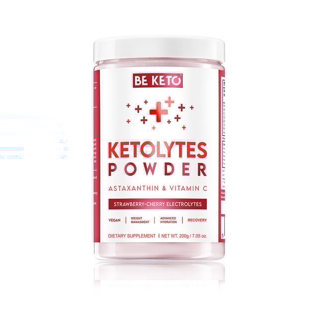 BeKeto Electrolytes Powder Strawberry Cherry 200 g