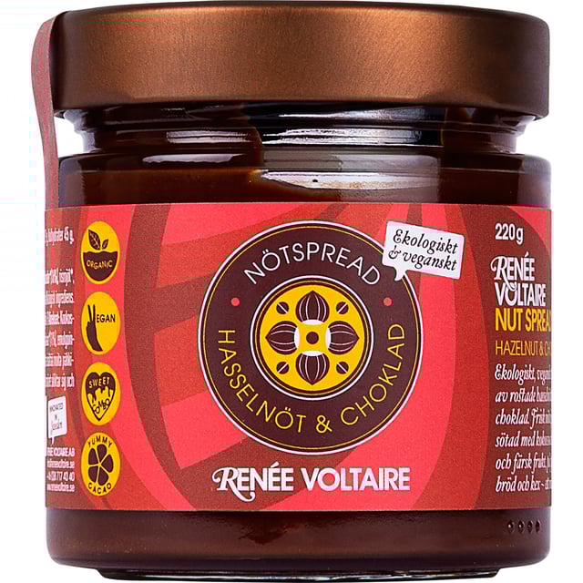 Renée Voltaire Nötspread Hasselnöt & Choklad 220 g