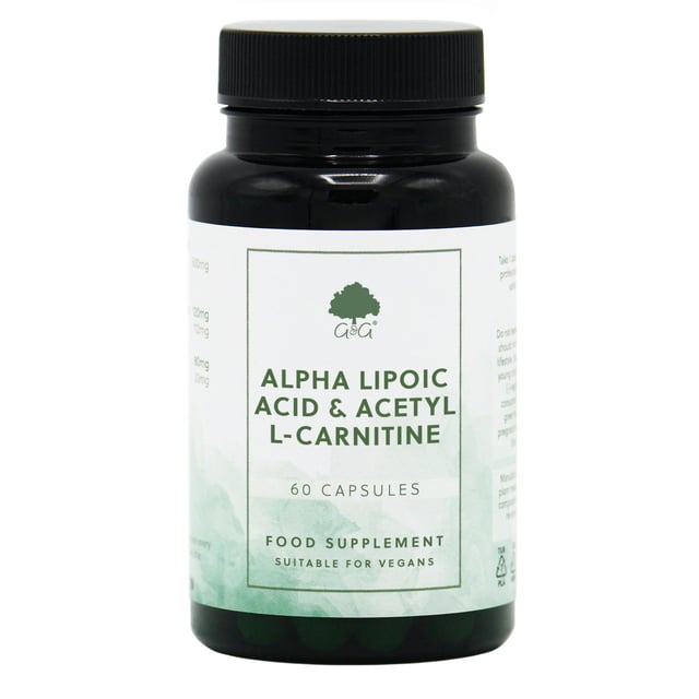 G&G Alpha Lipoic Acid & Acetyl L-Carnitine 60 kapslar