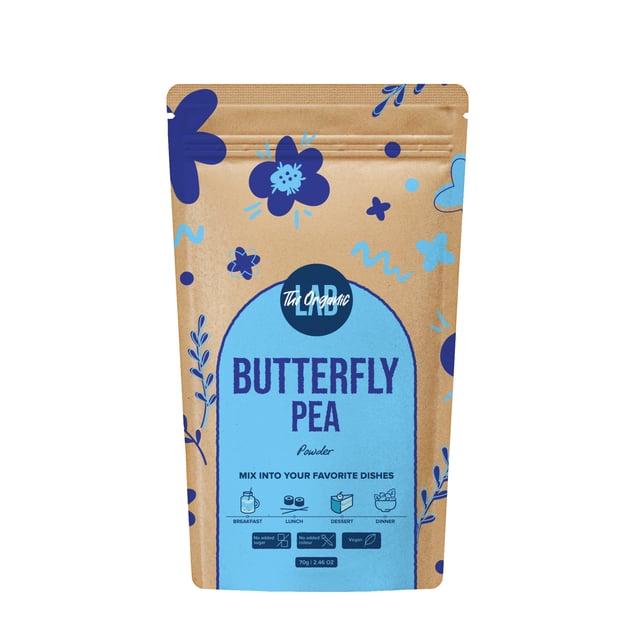 The Organic Labs Butterfly Pea Pulver 70g