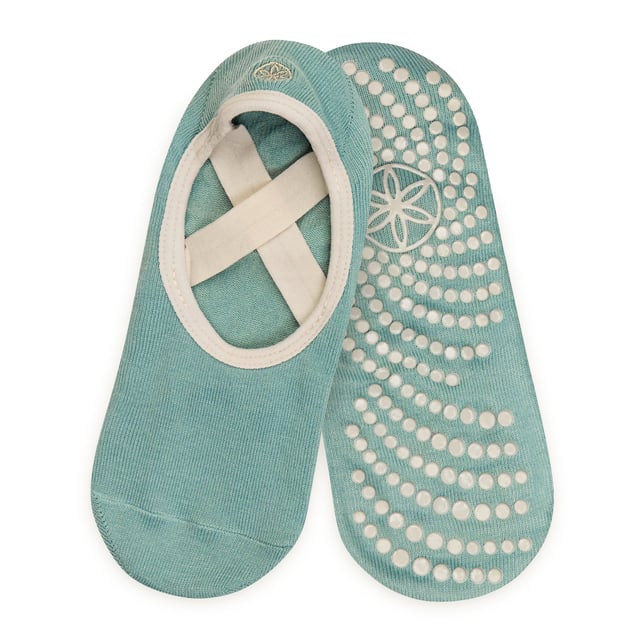 Gaiam Grippy Yoga Barre Socks Iceberg
