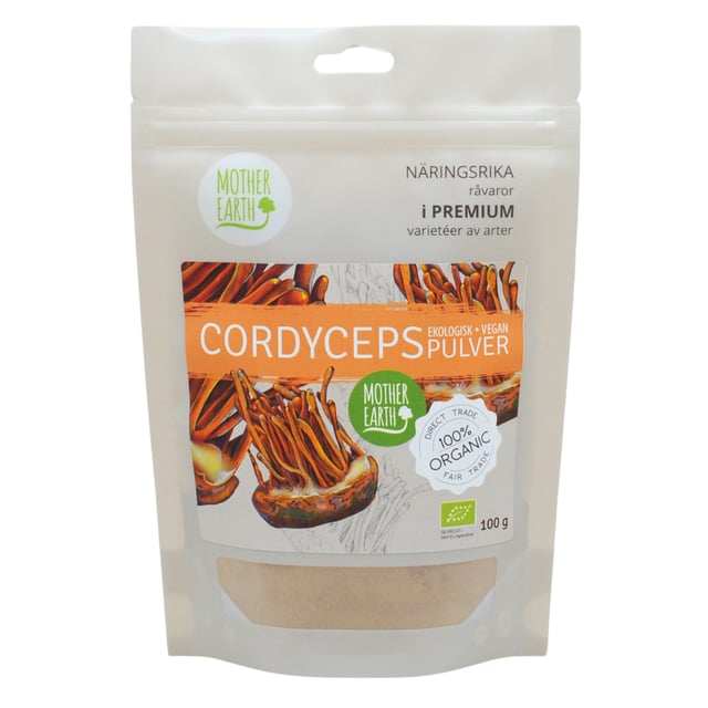 Mother Earth Cordycepspulver EKO 100g