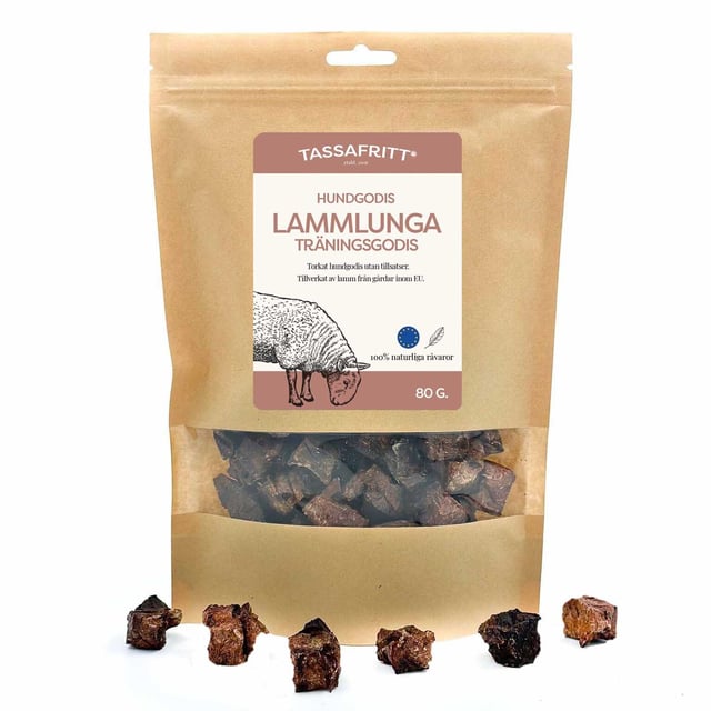 Tassafritt Lammlunga minibitar 80 g