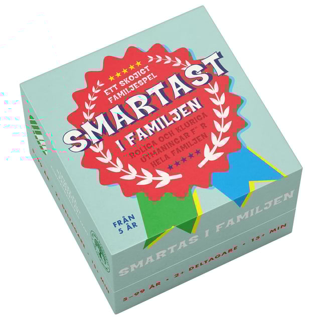 Nicotext Middagsspel Smartast i Familjen