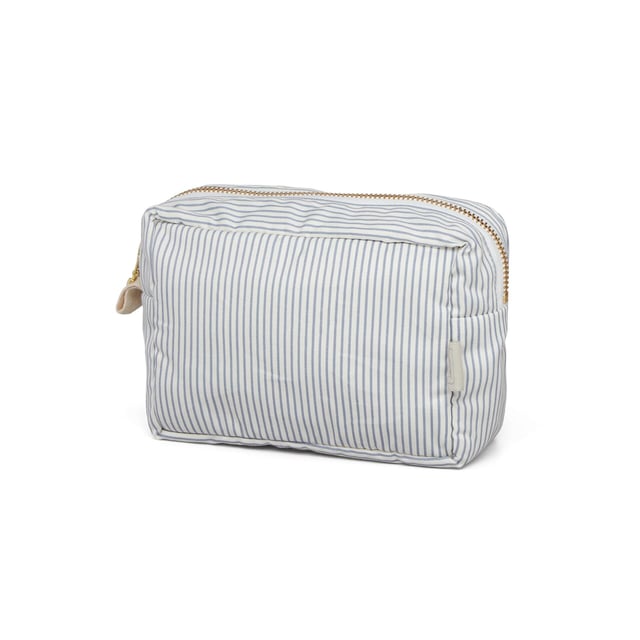 Cam Cam Copenhagen Necessär Classic Stripes Blue Praline Liten