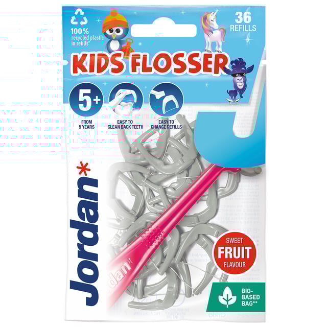 Jordan Kids Flosser + 5 år 36 st
