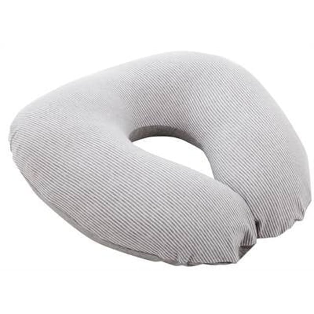 Doomoo Amningskudde Randig Grå