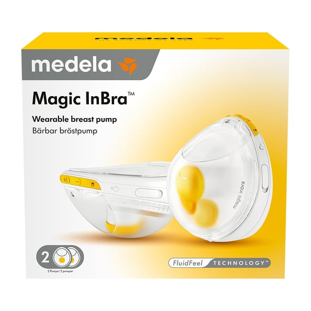 Medela Magic InBra bärbar bröstpump dubbel