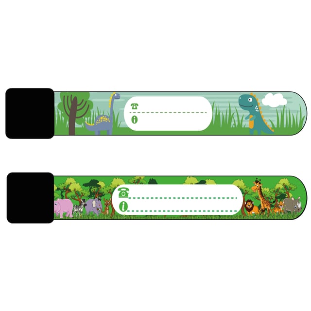 Millu ID-Armband Djungeln 2 st