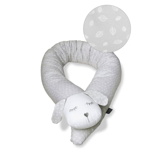 Vinter & Bloom Nordic Leaf Bumper Buddy Calm Grey