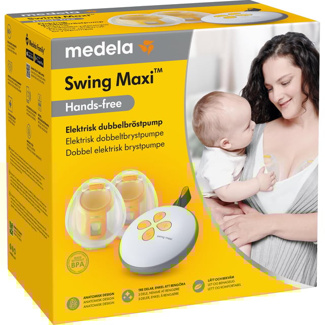 Swing Maxi Hands-free Dubbelbröstpump