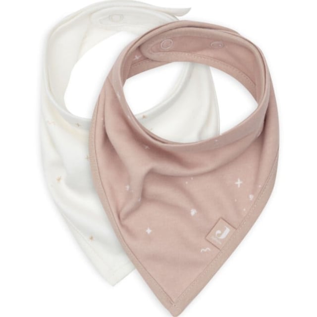 Jollein Bib Bandana Twinkling Wild Rose 2-pack