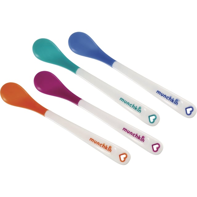 munchkin White Hot Safety Spoons 4 st