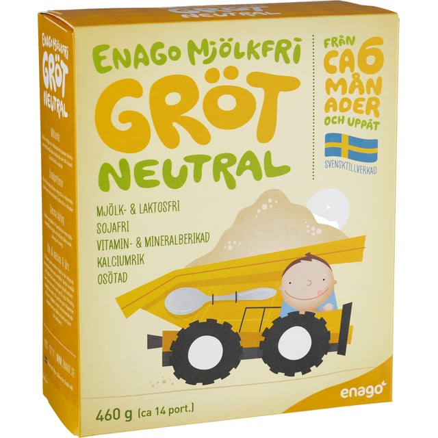 EnaGo Mjölkfri Gröt Neutral 460 g