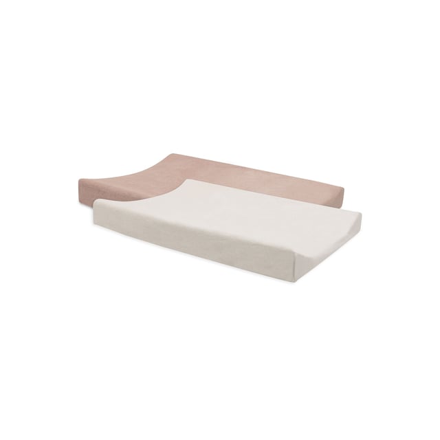 Jollein Skötbäddsöverdrag 50x70 cm Wild Rose/Ivory 2 st