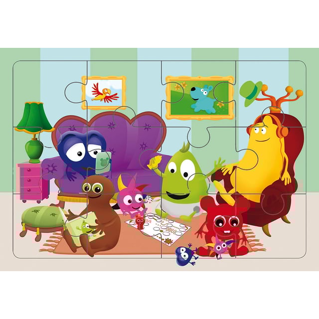 Babblarna Pussel Vardagsrum 12 Bitar 3-6 år