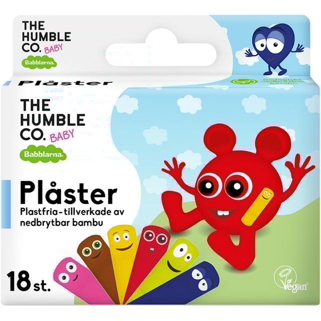 Babblarna Plåster Bambu 18 st