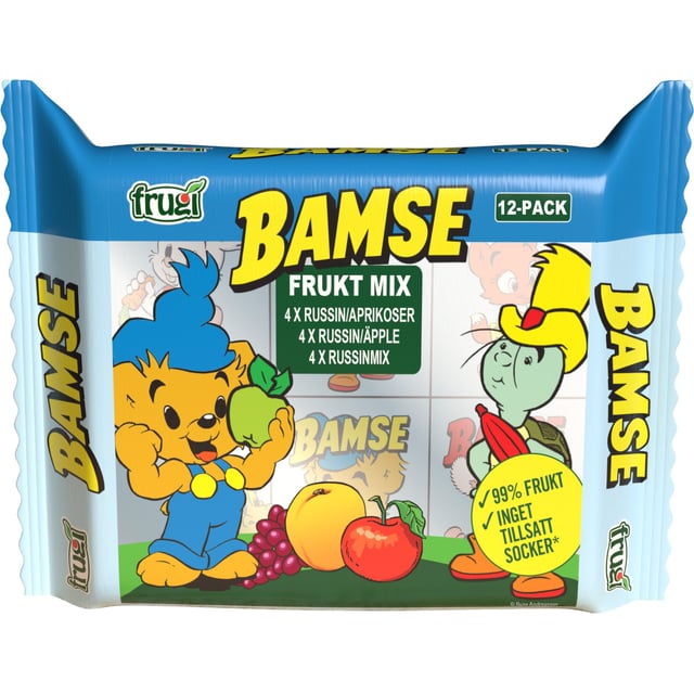 Bamse Fruktmix 168 g