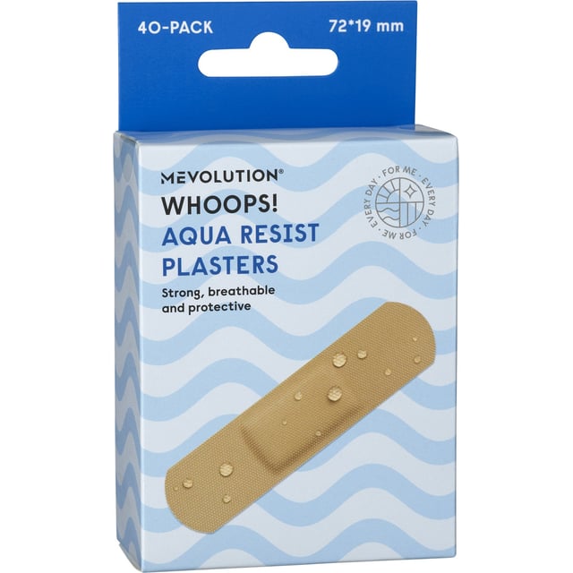 Mevolution Whoops! Aqua Resist Plåster 40 st
