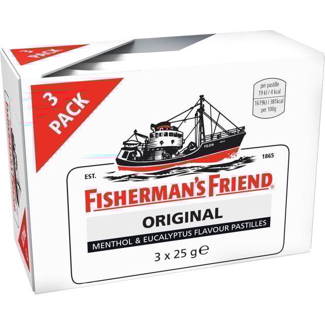 Fisherman's Friend Original 3 x 25 g