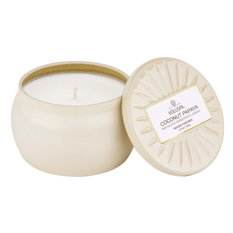 Voluspa Vermeil Coconut Papaya Candle Decorative Candle 127 g - 127 g