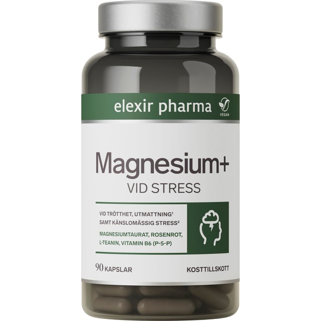 Elexir Pharma Magnesium+ Vid stress 90 st