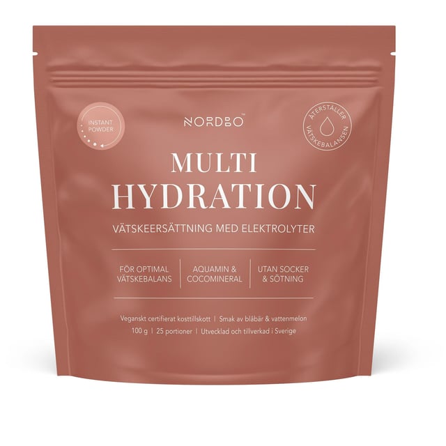 Nordbo Multi Hydration Vätskeersättning 100g