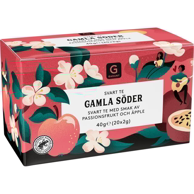 Garant Svart Te Gamla Söder 40 g