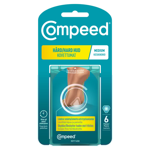 COMPEED Hård Hud Plåster 6 st