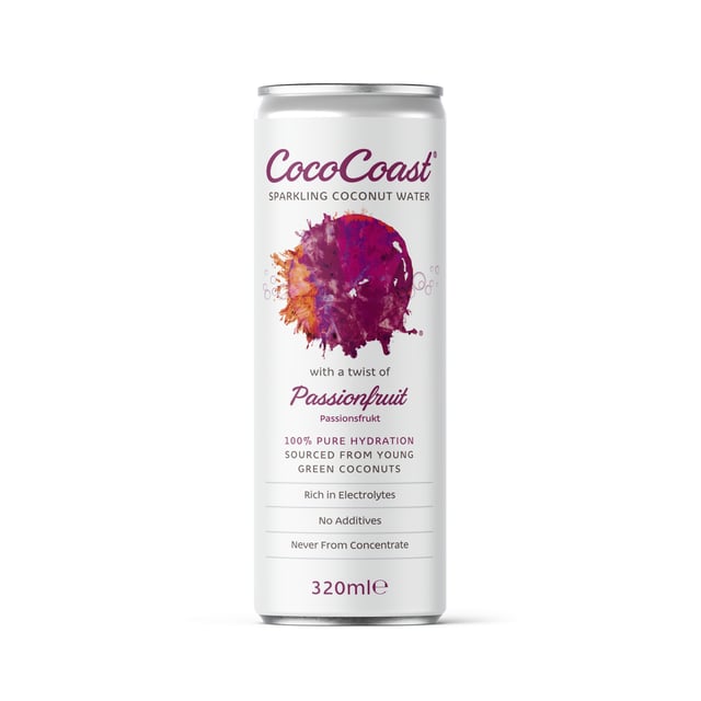 CocoCoast Sparkling Passionfruit 320 ml